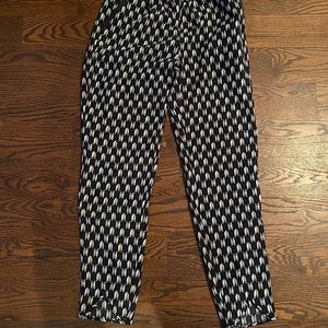 H&M Navy and White dress pants